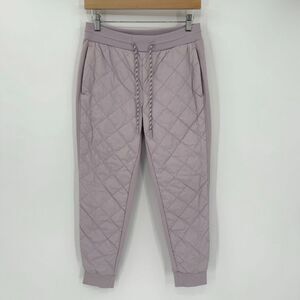 Athleta Apres Ski Down Jogger Pant Shasta Purple Women 4 Petite Outdoors Snow